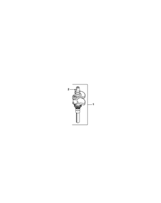Kohler Cv730-3130 Crankshaft Diagram and Parts List for L48-KH (53AH8CTB050-25HP)(2011) Cub Cadet Lawn Tractor